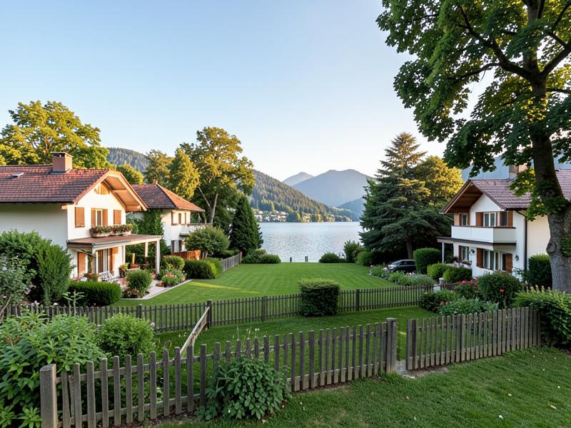 Gepflegtes Haus mit Garten in Herrsching am Ammersee, Symbolbild für Hausmeisterservice Herrsching